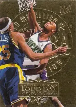 1995-96 Ultra #102 Gold Medallion Todd Day