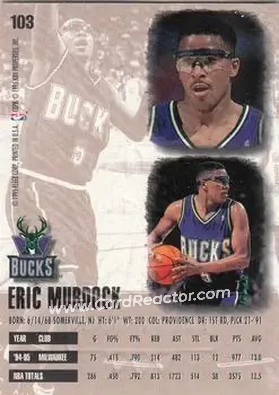 Back of Eric Murdock