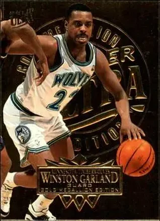 1995-96 Ultra #105 Gold Medallion Winston Garland