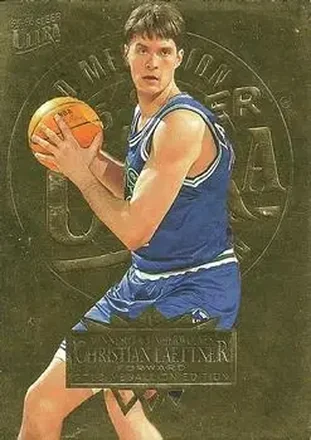 1995-96 Ultra #107 Gold Medallion Christian Laettner