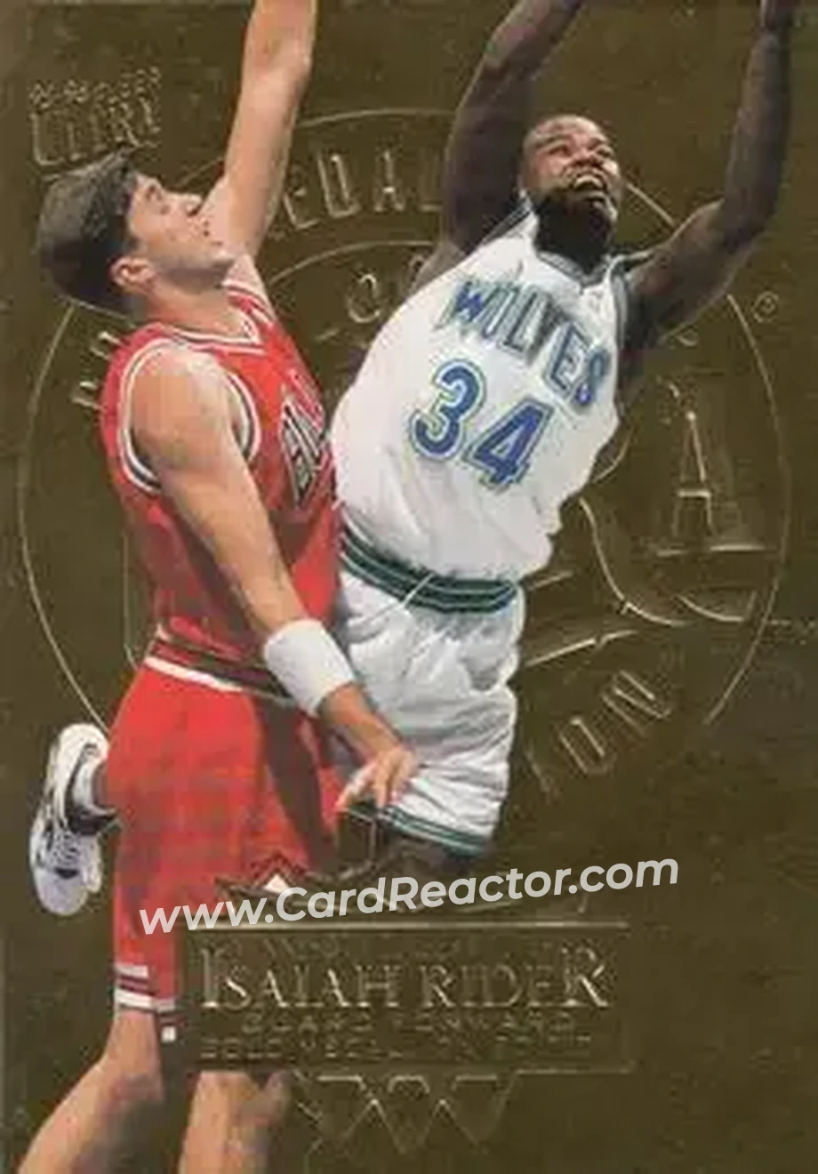 Front of Isaiah Rider