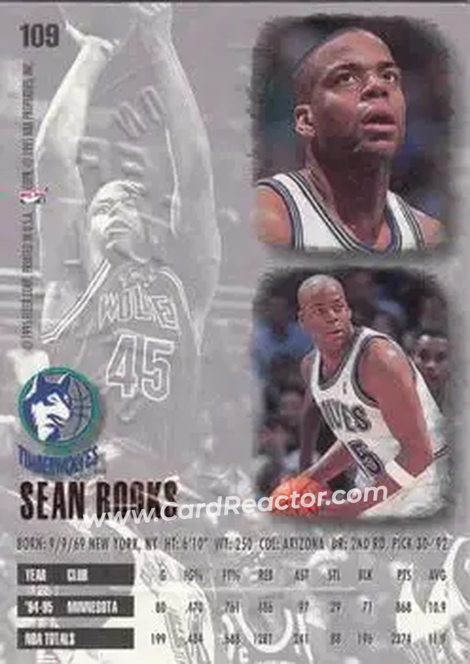 Back of Sean Rooks