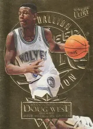 1995-96 Ultra #110 Gold Medallion Doug West