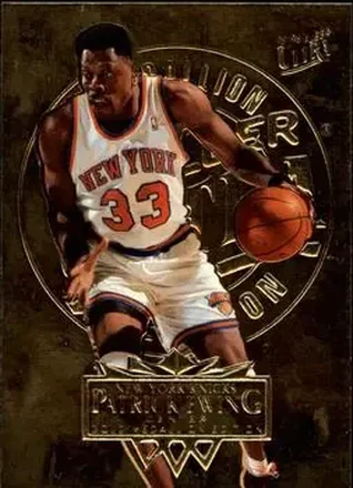 1995-96 Ultra #117 Gold Medallion Patrick Ewing
