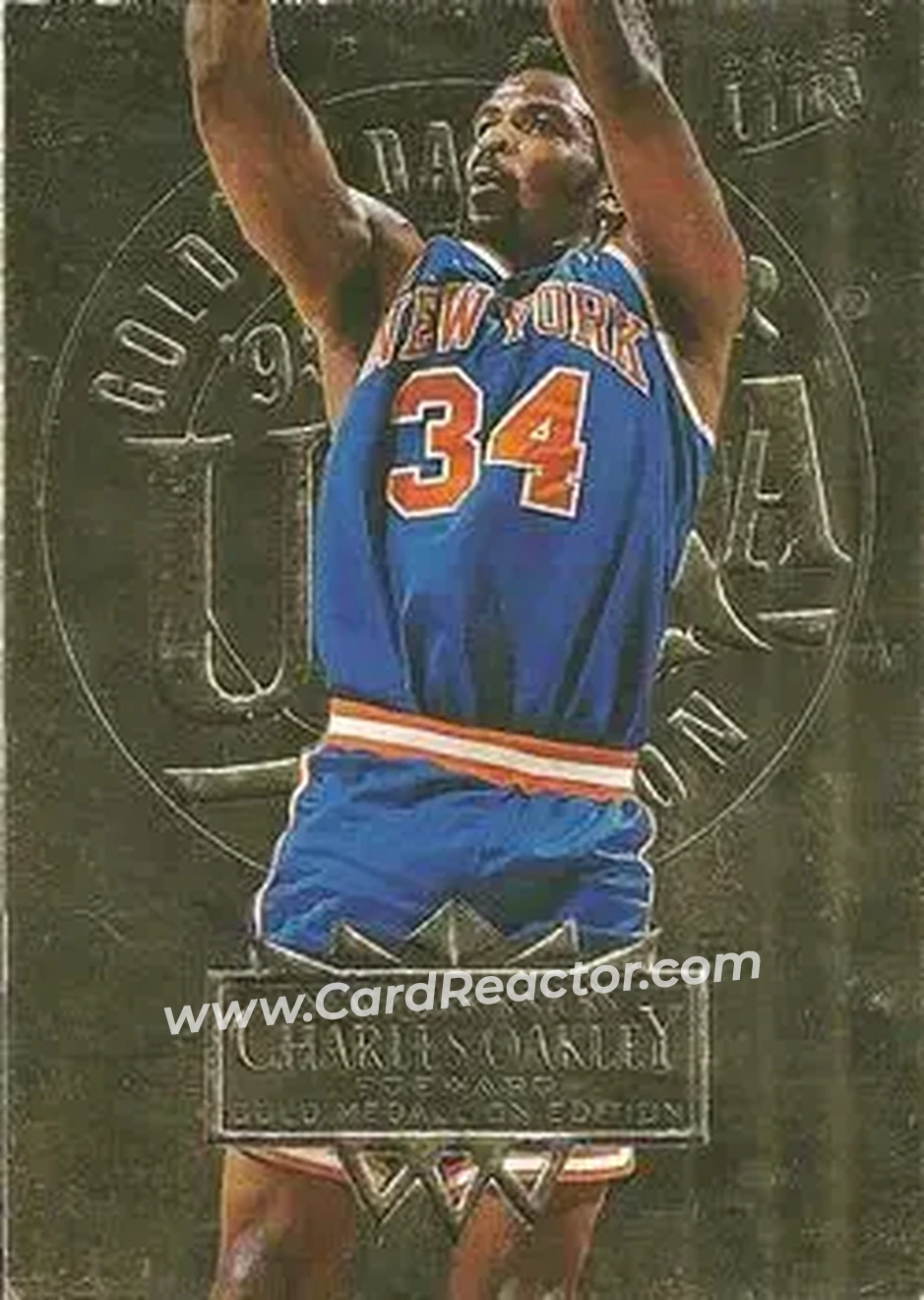 Front of Charles Oakley