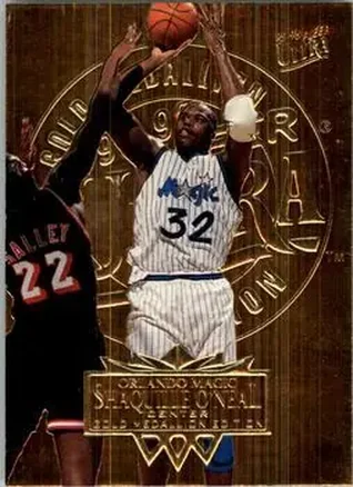 1995-96 Ultra #126 Gold Medallion Shaquille O'Neal