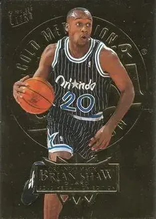 1995-96 Ultra #129 Gold Medallion Brian Shaw