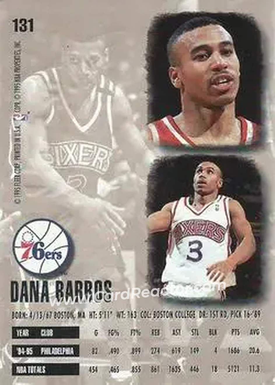 Back of Dana Barros