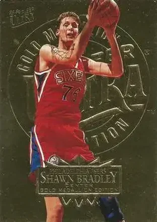 1995-96 Ultra #132 Gold Medallion Shawn Bradley