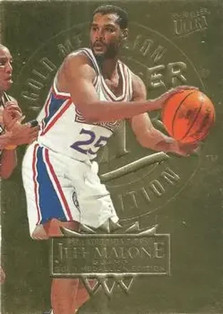 1995-96 Ultra #134 Gold Medallion Jeff Malone