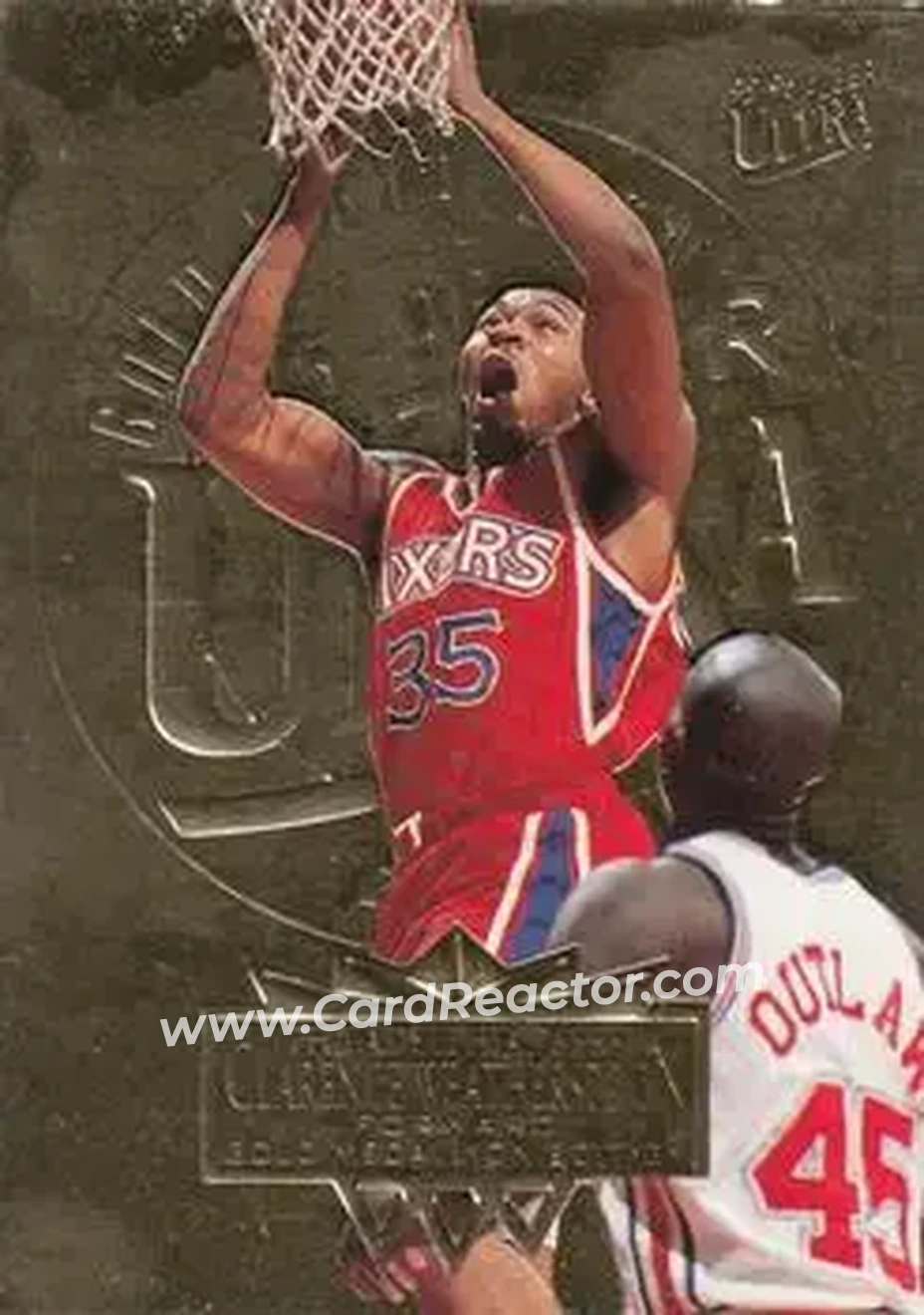 Front of Clarence Weatherspoon