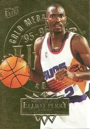 1995-96 Ultra #144 Gold Medallion Elliot Perry
