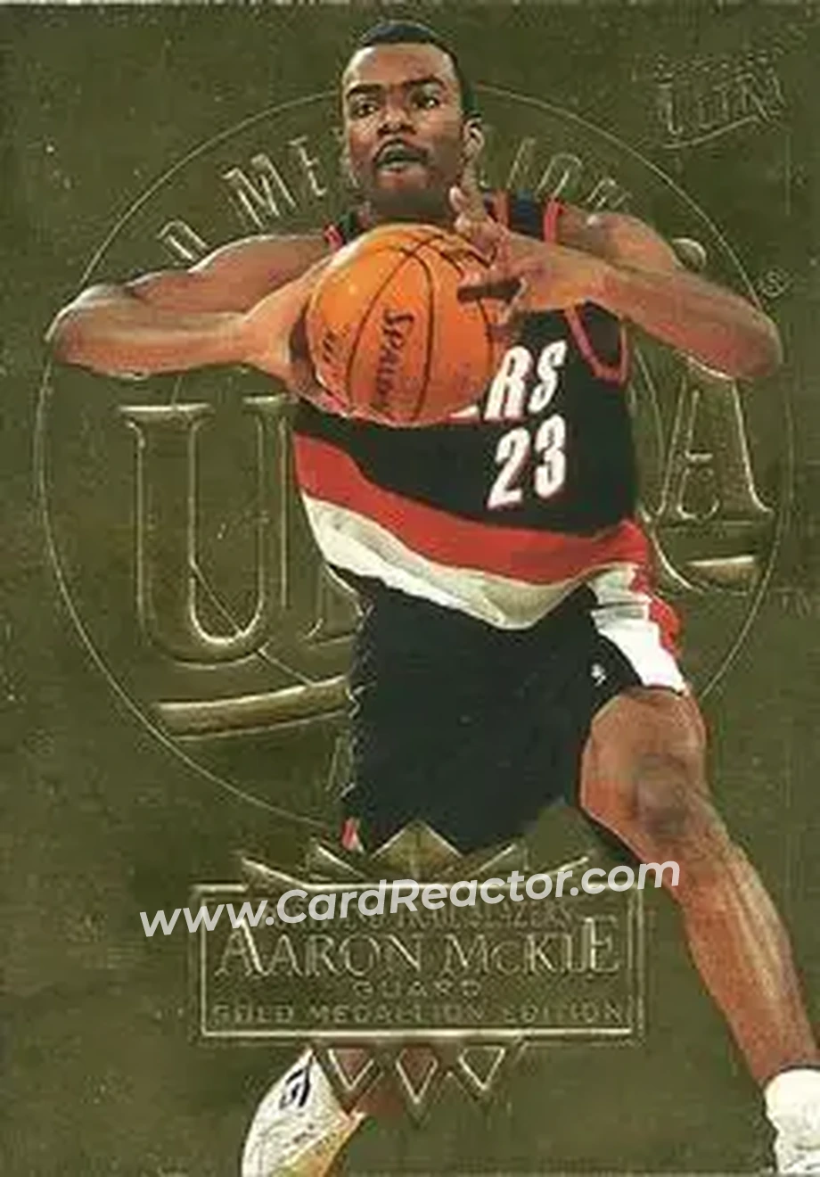 Front of Aaron McKie
