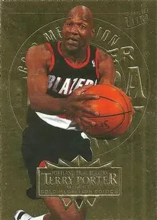 1995-96 Ultra #150 Gold Medallion Terry Porter