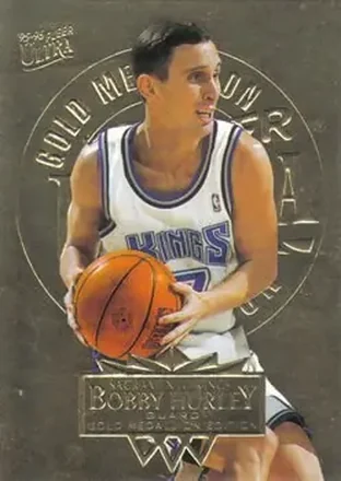 1995-96 Ultra #156 Gold Medallion Bobby Hurley