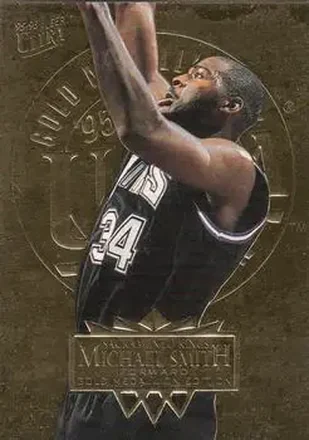1995-96 Ultra #159 Gold Medallion Michael Smith