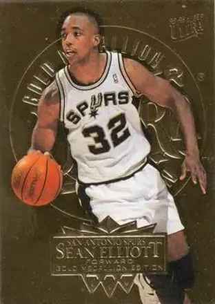 1995-96 Ultra #162 Gold Medallion Sean Elliott