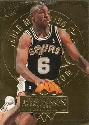 1995-96 Ultra #163 Gold Medallion Avery Johnson