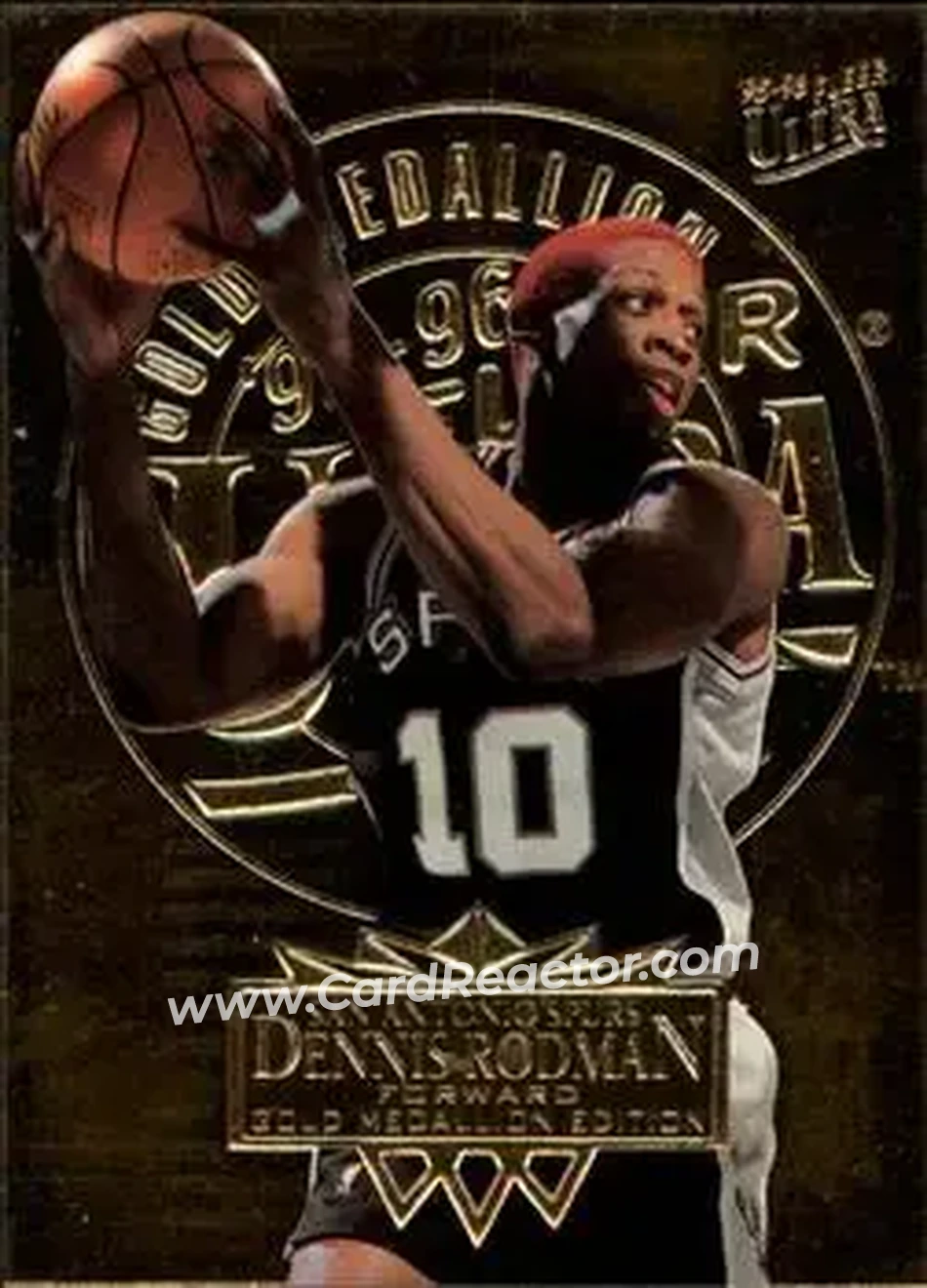 Front of Dennis Rodman