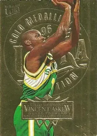 1995-96 Ultra #169 Gold Medallion Vincent Askew