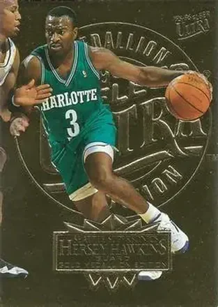 1995-96 Ultra #170 Gold Medallion Hersey Hawkins