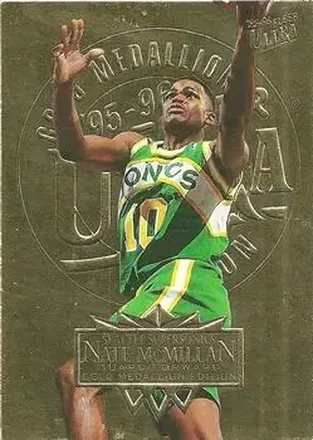 1995-96 Ultra #173 Gold Medallion Nate McMillan