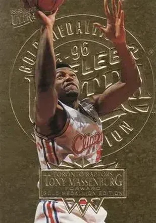 1995-96 Ultra #179 Gold Medallion Tony Massenburg