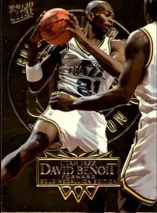 1995-96 Ultra #182 Gold Medallion David Benoit