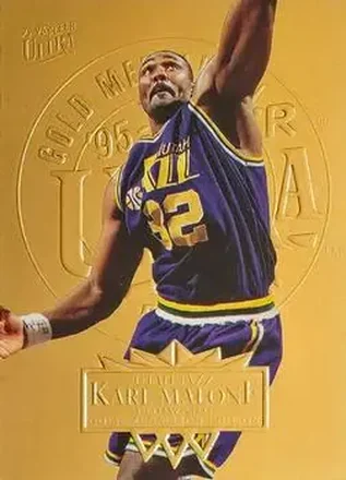 1995-96 Ultra #185 Gold Medallion Karl Malone