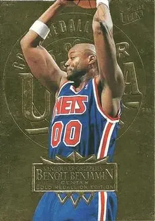 1995-96 Ultra #189 Gold Medallion Benoit Benjamin