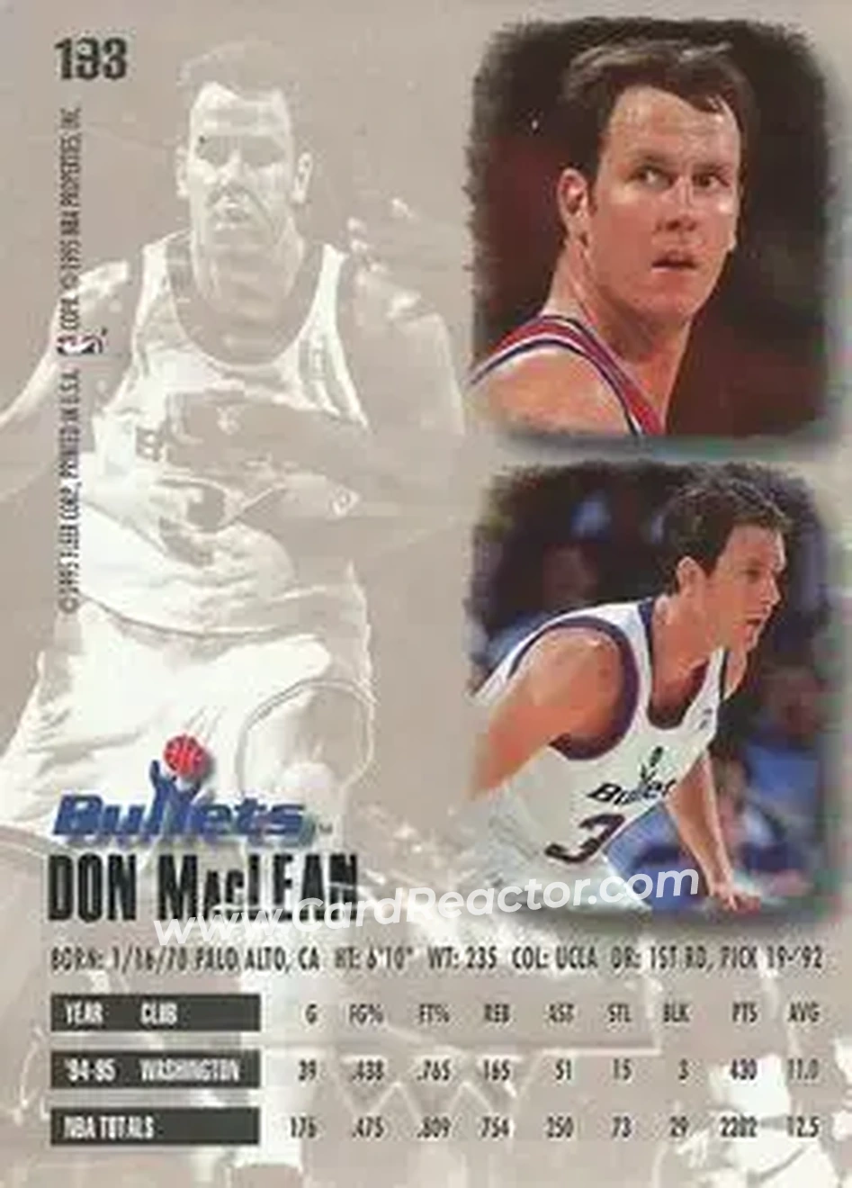 Back of Don MacLean
