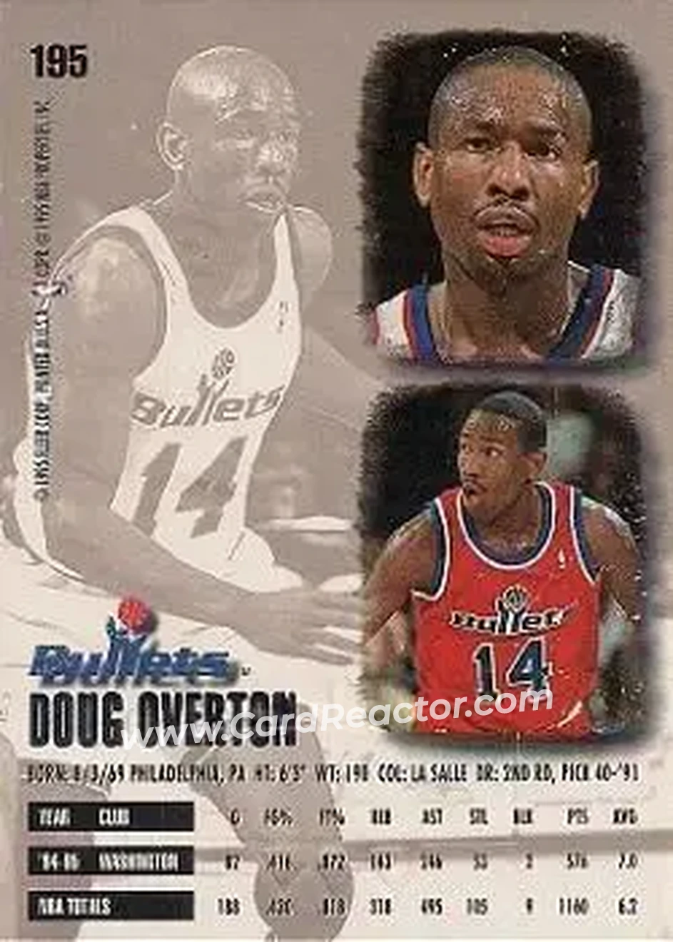 Back of Doug Overton