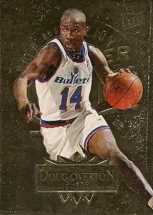 1995-96 Ultra #195 Gold Medallion Doug Overton