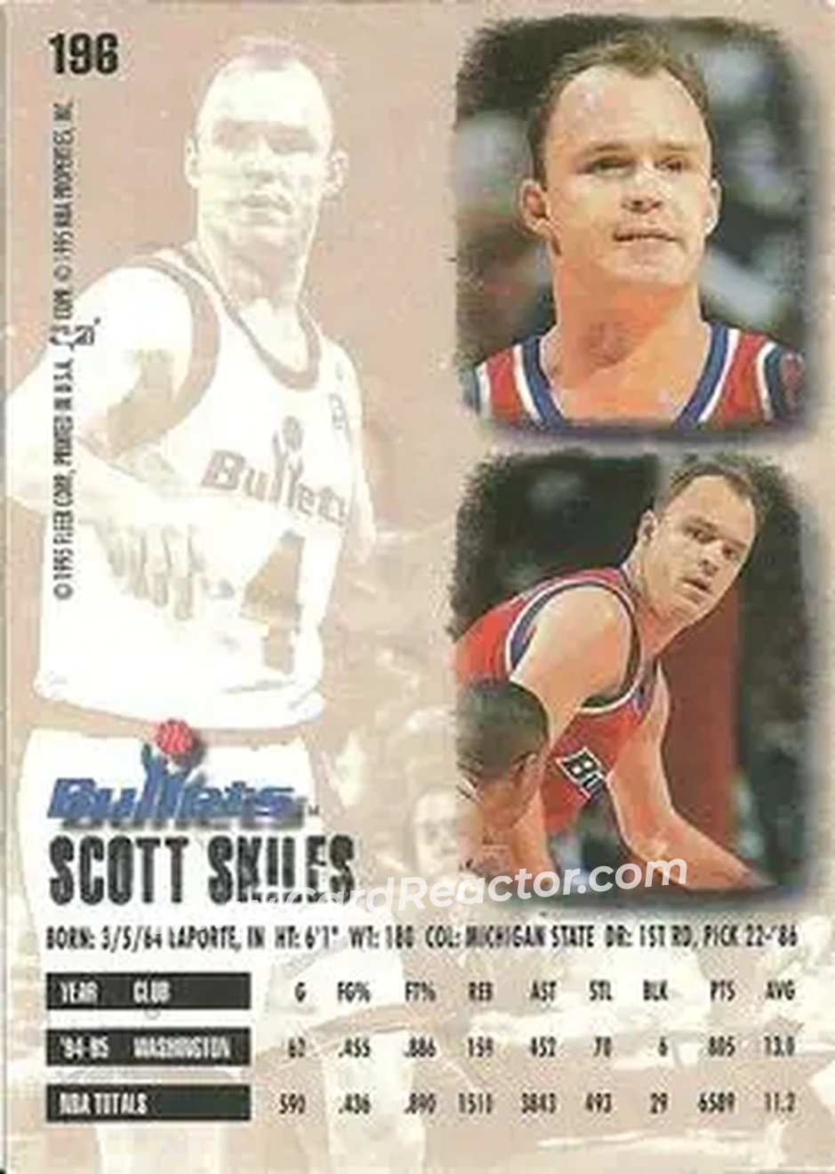 Back of Scott Skiles