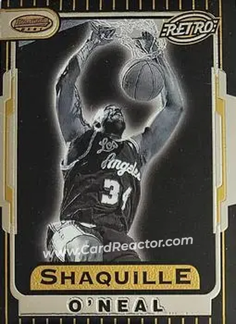 Front of Shaquille O'Neal