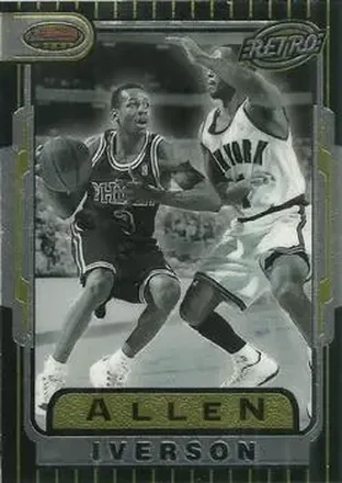 1996-97 Bowman's Best #TB13 Allen Iverson