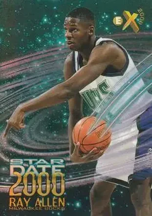 1996-97 E-X2000 #2 Star Date 2000 Ray Allen