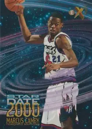 1996-97 E-X2000 #4 Star Date 2000 Marcus Camby