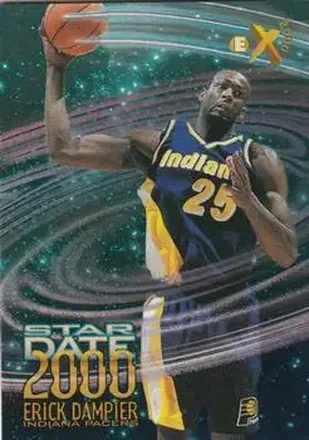 1996-97 E-X2000 #5 Star Date 2000 Erick Dampier