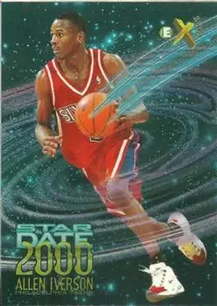 1996-97 E-X2000 #7 Star Date 2000 Allen Iverson