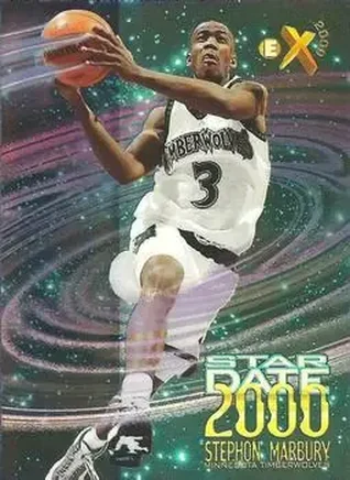 1996-97 E-X2000 #10 Star Date 2000 Stephon Marbury