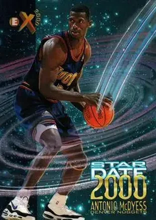1996-97 E-X2000 #12 Star Date 2000 Antonio McDyess