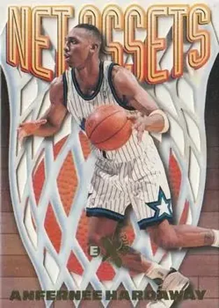 1996-97 E-X2000 #5 Net Assets Anfernee Hardaway