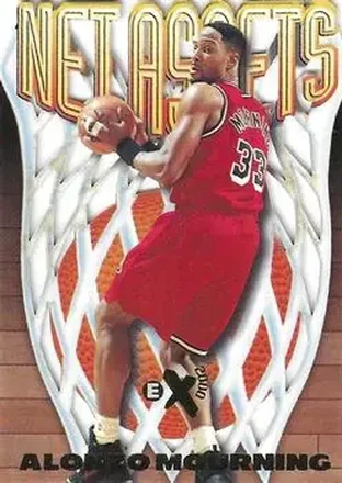 1996-97 E-X2000 #12 Net Assets Alonzo Mourning