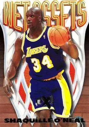 1996-97 E-X2000 #13 Net Assets Shaquille O'Neal