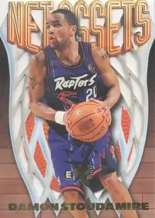 1996-97 E-X2000 #19 Net Assets Damon Stoudamire
