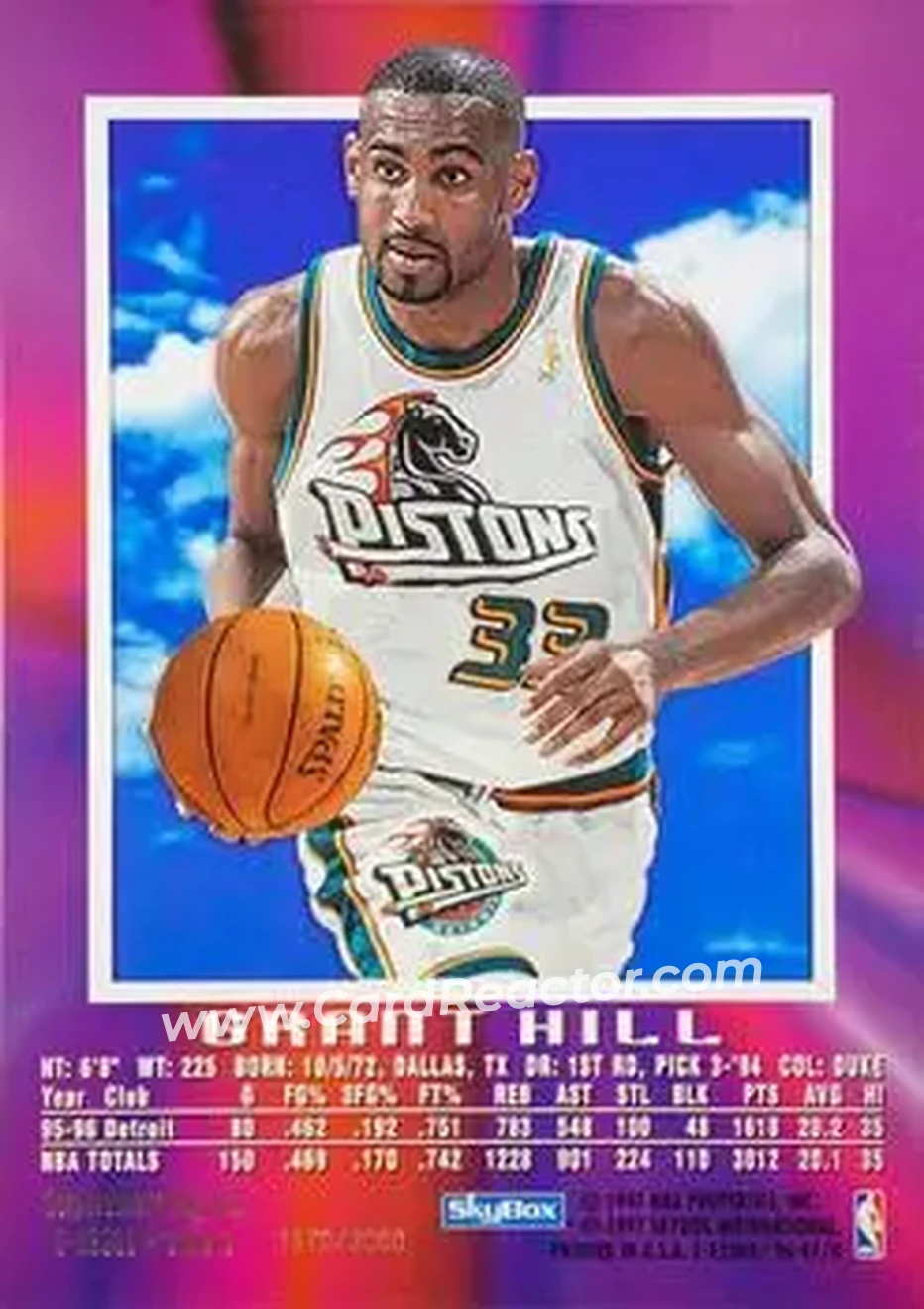 Back of Grant Hill