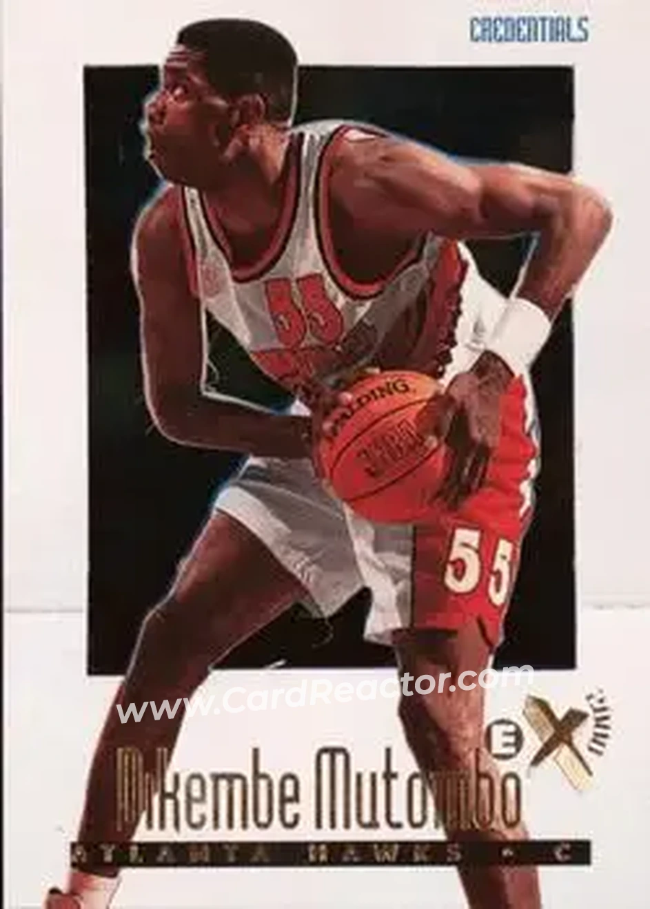 Front of Dikembe Mutombo