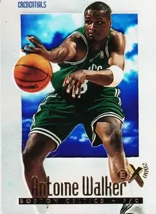 1996-97 E-X2000 #4 Credentials Antoine Walker