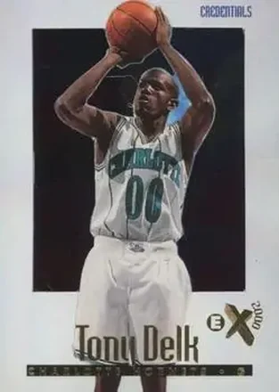 1996-97 E-X2000 #6 Credentials Tony Delk